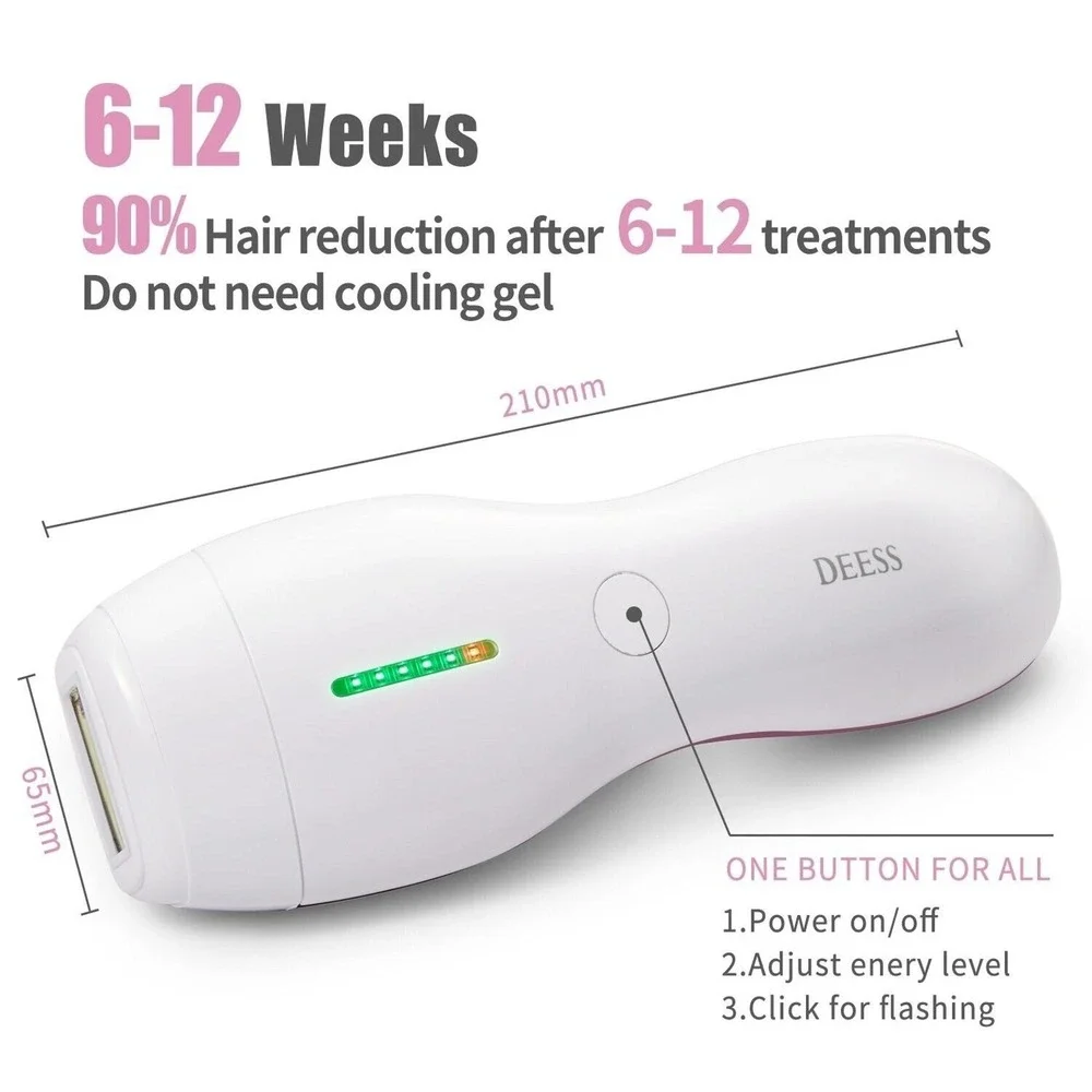 Deess IPL Beauty Device Hair Removal New‎